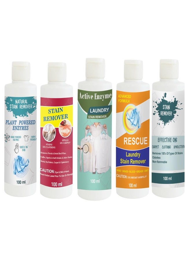 مجموعة مزيلات بقع توفوس، تتضمن مزيل بقع القمصان، الأحمر، الفستق، البرتقالي، والسماء | محلول تنظيف متعدد الأسطح للملابس والأقمشة والمفروشات (100 غرام لكل عبوة) - Image 1